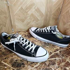 Converse Classic Black Canvas Sneakers
